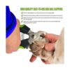 Cortaúñas para perros con protector de seguridad nitidez_4