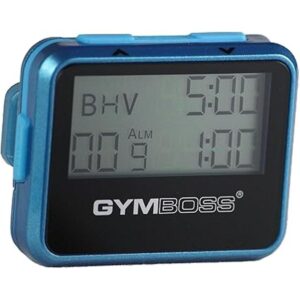Gymboss Cronómetro y temporizador de color azulturquesa_1