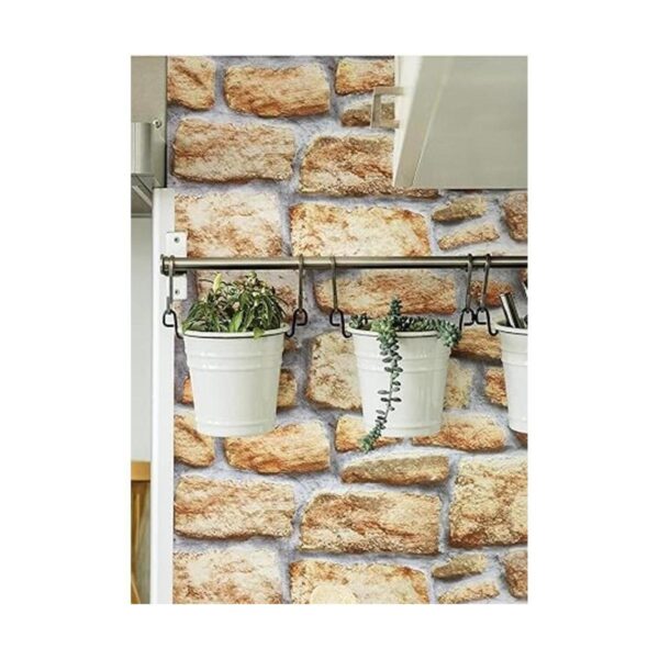 Fablon FAB10226 Película adhesiva para pared color marrón_2