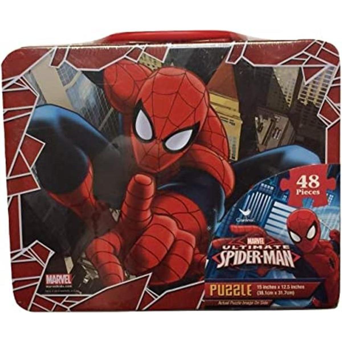 Marvel Spiderman Rompecabezas de 48 piezas en caja de