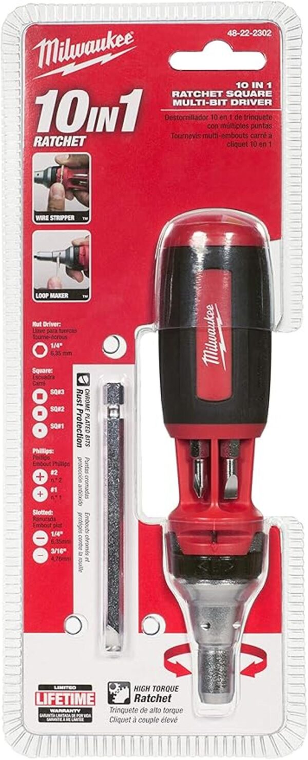 Milwaukee 48222302 trinquete de brocas múltiples