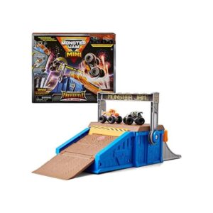 Monster Jam Mini Freestyle Flip Arena Playset y_1