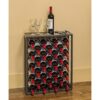Mango Steam Estante para vino de 32 botellas con tablero_3