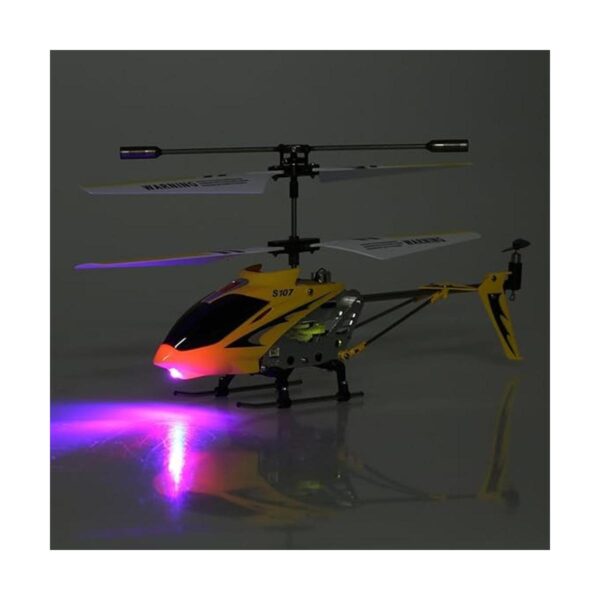 Helicóptero control remoto de 3 canales Syma S107G amarillo