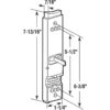 PrimeLine Products C 1156 Puerta Corredera Slide Latch_2