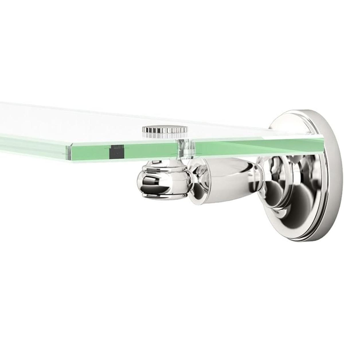 Gatco 4126 Estantería de cristal para taberna níquel