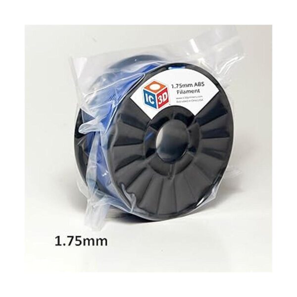 IC3D Filamento de impresora 3D ABS negro de 0.069 in_2