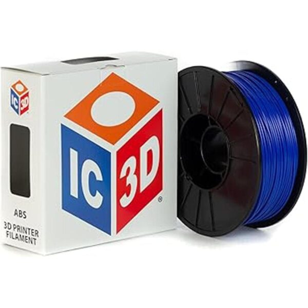 IC3D Filamento de impresora 3D ABS negro de 0.069 in_1
