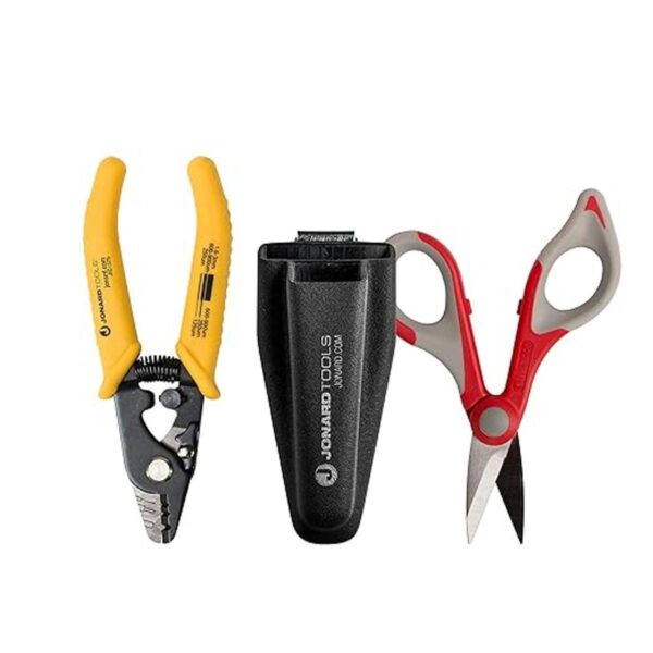 Jonard TK350 Kit de fibra óptica con cortador Kevlar_1