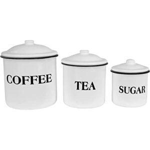 Creative Coop juego de contenedores para café té azúcar_1