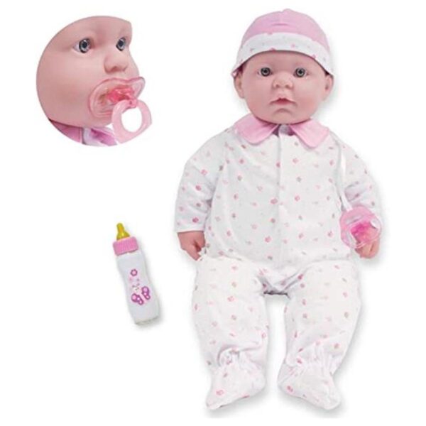 Muñeca bebé de cuerpo blando JC Toys de 20 in con_1