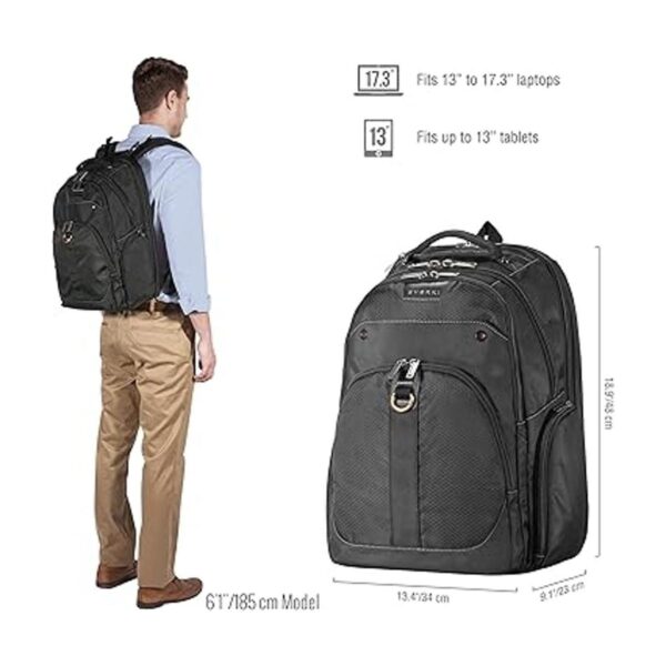 Everki Atlas EKP121 mochila para laptop con compartimiento_3
