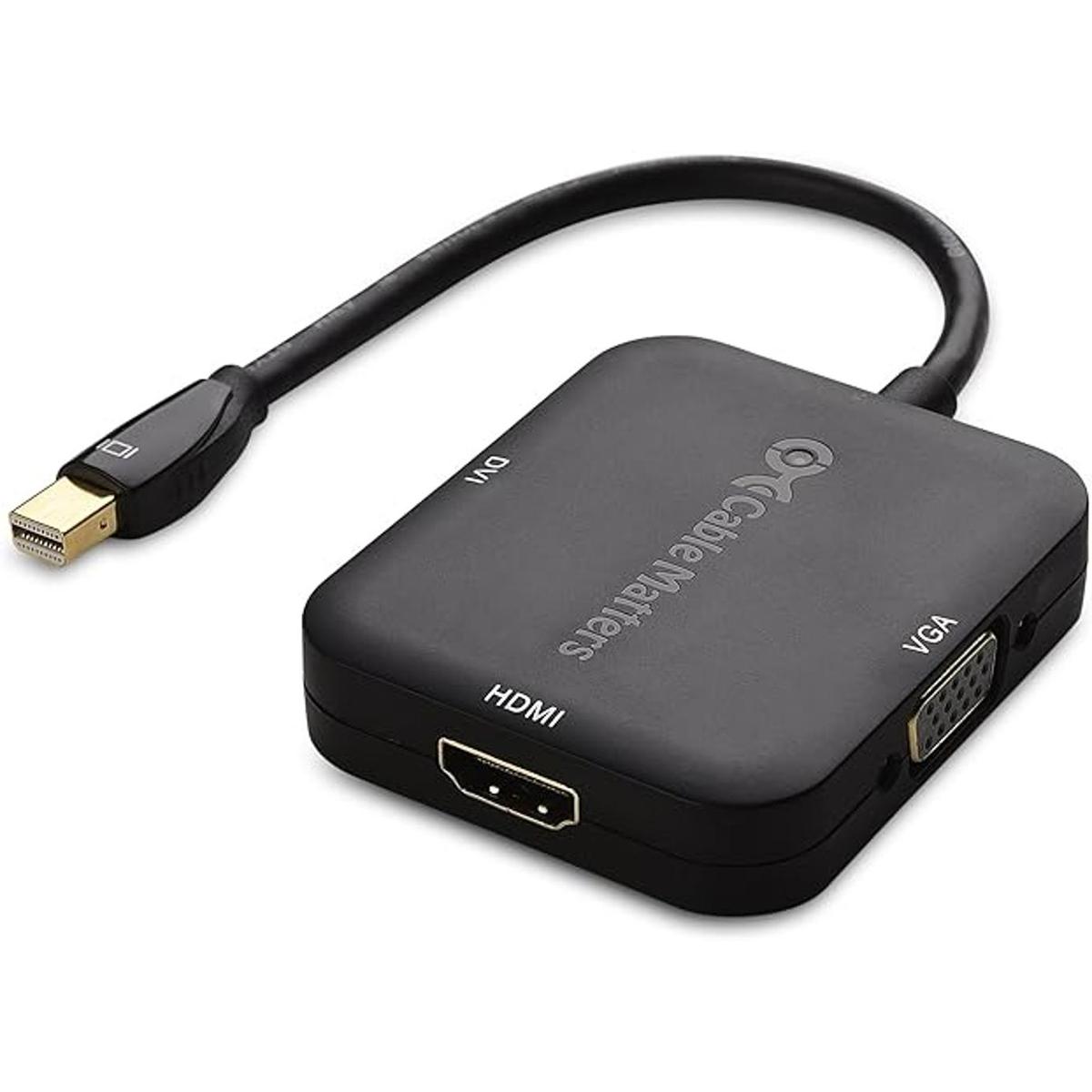 Cable Matters Adaptador mini DisplayPort a HDMI con
