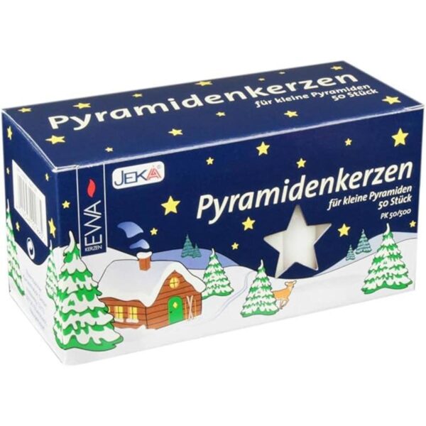 Jeka Kerzen Christmas Pyramid Carousel Candles Medium_1