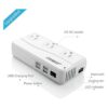 Inversor de potencia de automóvil BESTEK 200W Blanco_2