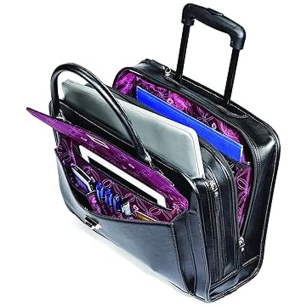 Samsonite Oficina móvil para mujer Negro talla única_2