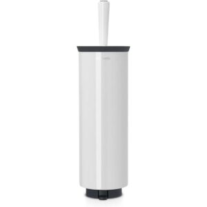 Brabantia Cepillo de inodoro y soporte de perfil blanco_1