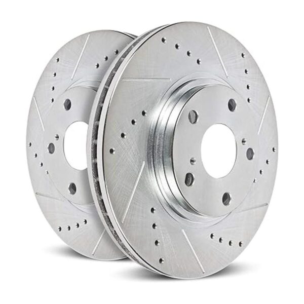 Power Stop jbr1367 X PR Rear Evolution drilled Slotted_1