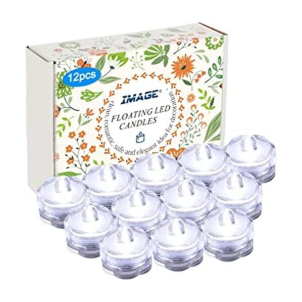 IMAGE Luces sumergibles para estanque paquete de 12 luces