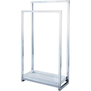 Kingston Brass SCC8261 Pedestal Toallero de acero de 2_1