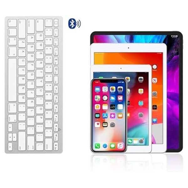 Omoton. Teclado Bluetooth ultra delgado compatible con_6