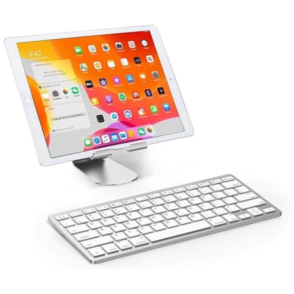 Omoton. Teclado Bluetooth ultra delgado compatible con_2