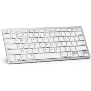 Omoton. Teclado Bluetooth ultra delgado compatible con_1