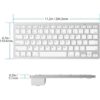 Omoton. Teclado Bluetooth ultra delgado compatible con_5