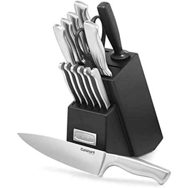 Cuisinart C77SS15PK Juego de cuchillos de bloque de 15_1