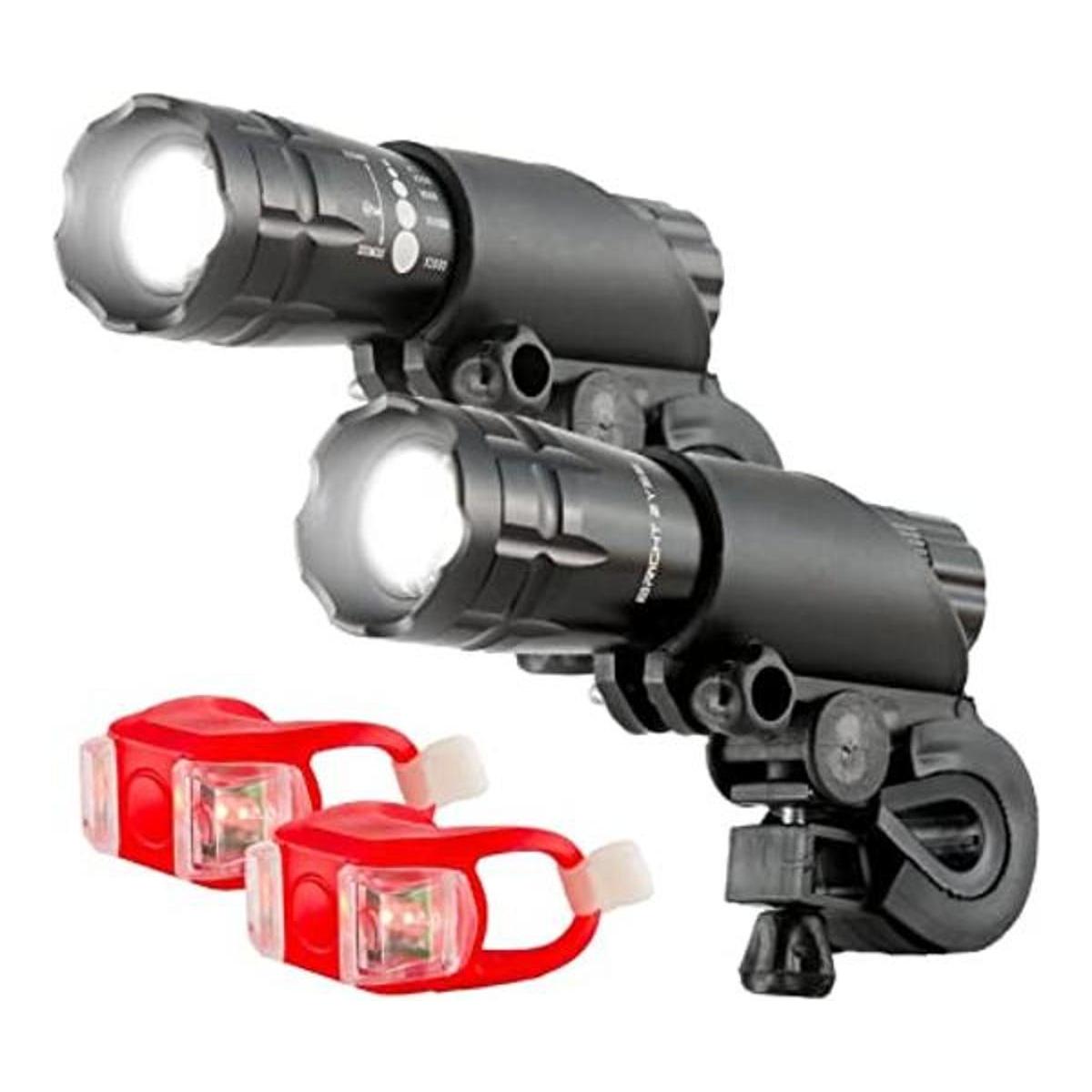 Bright Eyes juego de luces LED de bicicleta aluminio