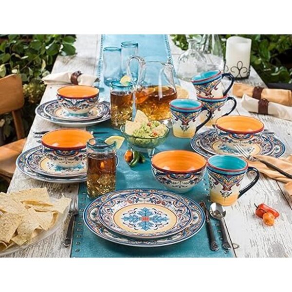Juego de vajilla de cerámica de Euro Ceramica Colección_6