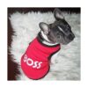 Parisian Pet Dog Cat Clothes Tee Shirts Embroidered TShirt_4