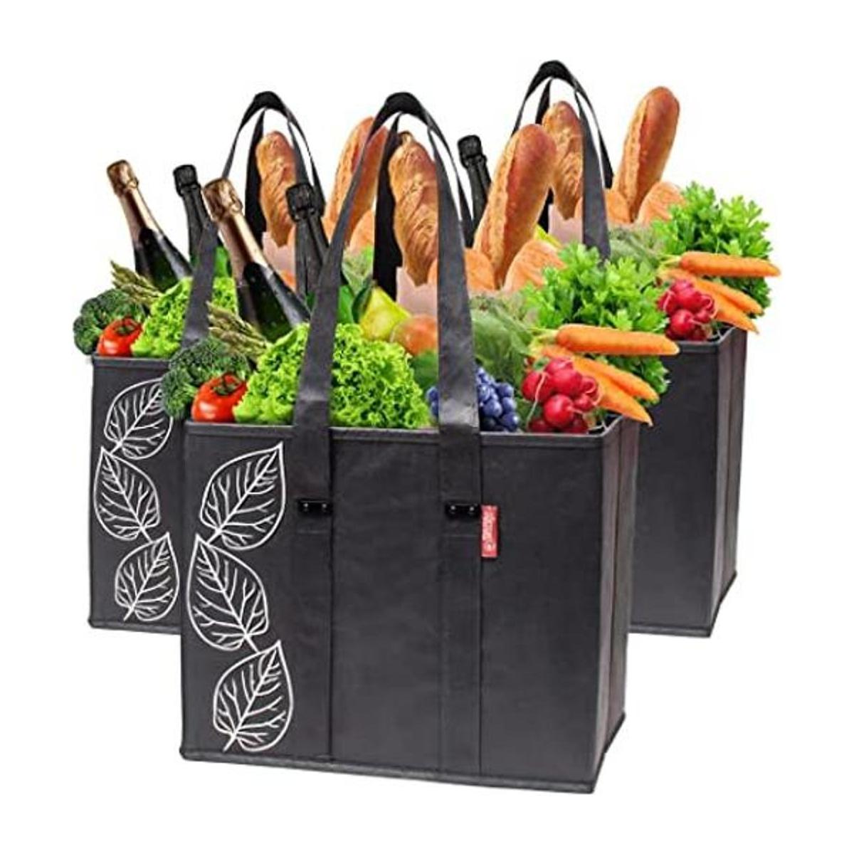 Pack de 3 bolsas de la compra Planet E para comestibles