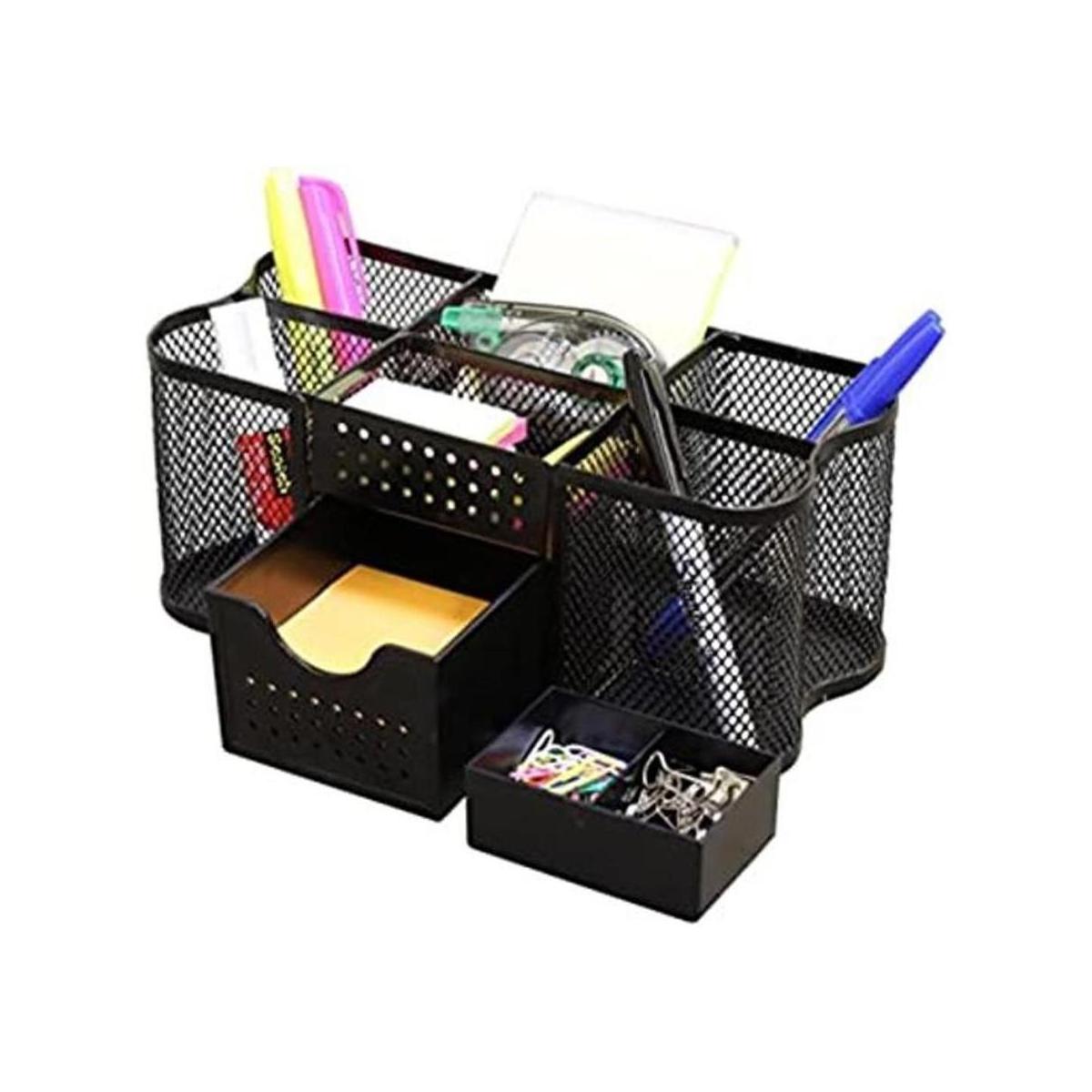DecoBros organizador de suministros de escritorio Negro