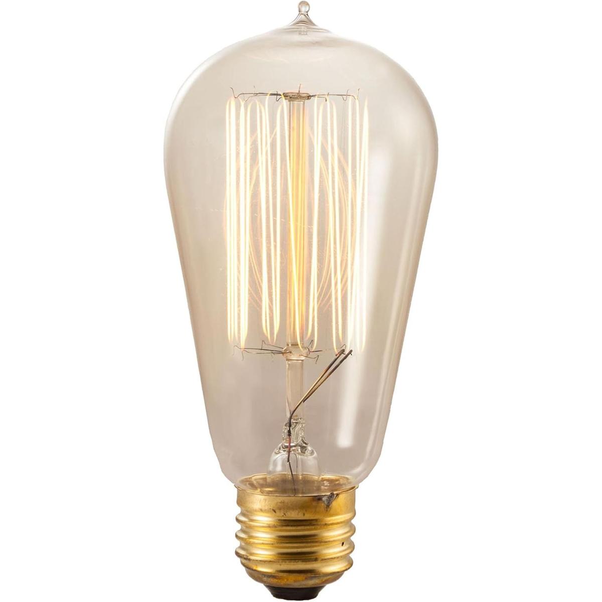 Bulbrite NOS601910 Hilo incandescente nostálgico de 60