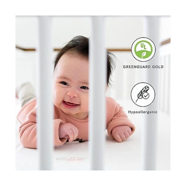 Babyletto Pure Core Mini colchón para cuna cubierta