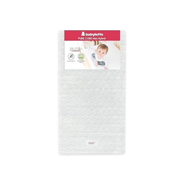 Babyletto Pure Core Mini colchón para cuna cubierta
