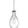 Kichler Everly Colgante de cristal transparente de 13.75