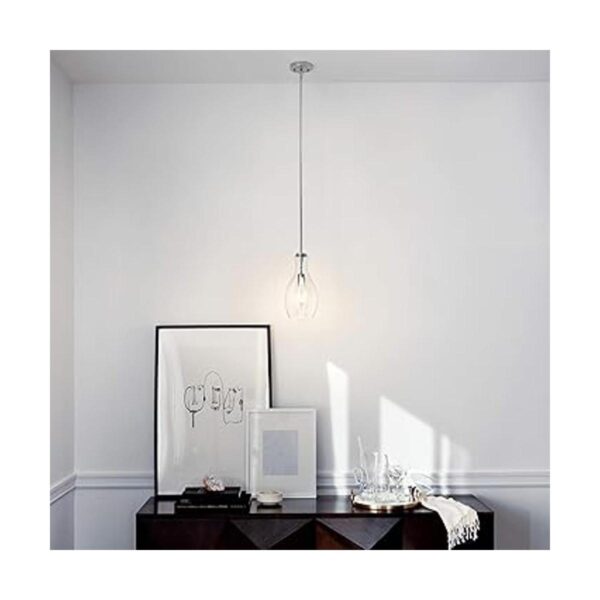Kichler Everly Colgante de cristal transparente de 13.75