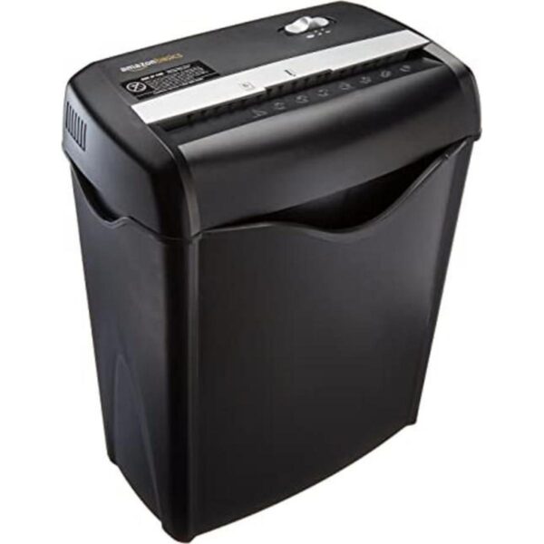 Trituradora de papel y tarjetas de crédito cruzadas de 6_1