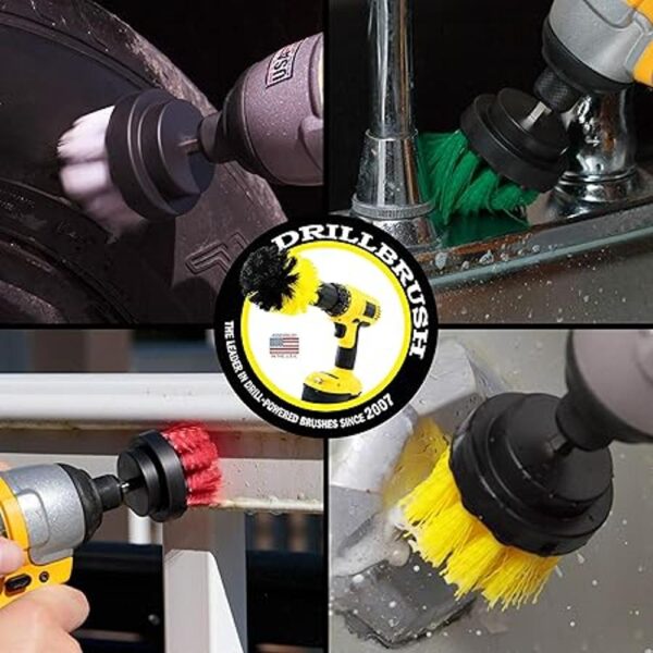 Drillbrush Brochas de limpieza de diámetro pequeño para_2