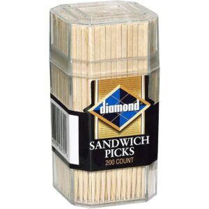 Diamond Brands Púas para sándwich 200 unidades_1