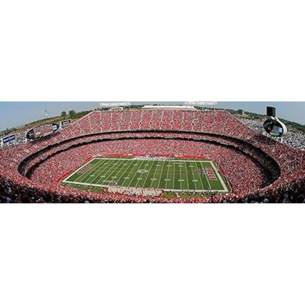Obras maestras NFL Estadio rompecabezas panorámica_2