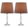Safavieh Lighting Collection Derry Crystal Stacked Orb