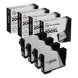Epson cartuchos reconstruidos T200 XLT200 HY color negro_1