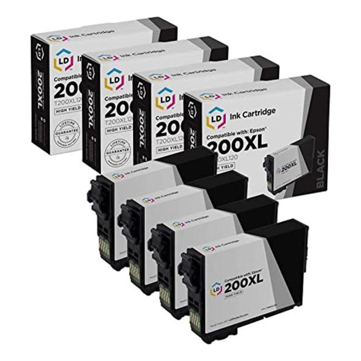 Epson cartuchos reconstruidos T200 XLT200 HY color negro