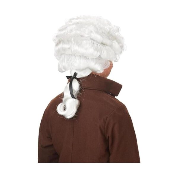 Peluca para niños California Costumes de hombre colonial_2