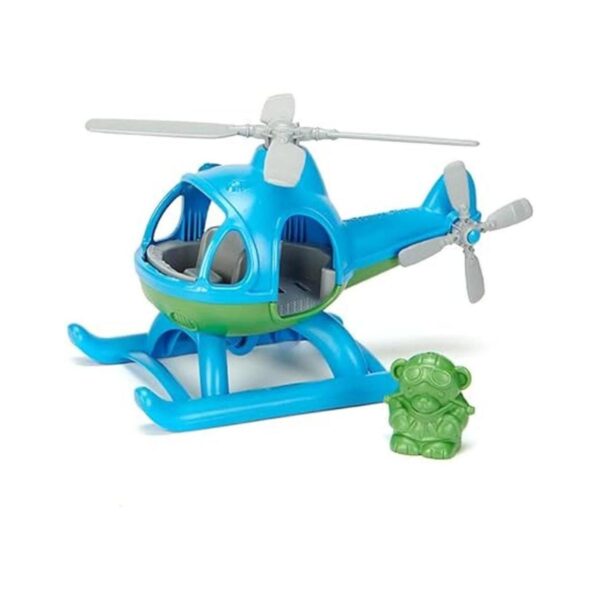 Helicóptero Green Toys azulverde_2