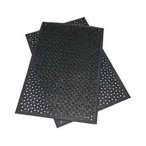 RubberCal 03236DR DuraScraper Drainage tapete comercial_1