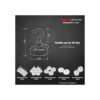 Master Magnetics Ganchos magnéticos Paquete de 4 ganchos_2
